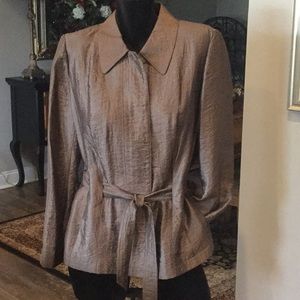 J.jill Bronze Tailored Jacket. Size: 10